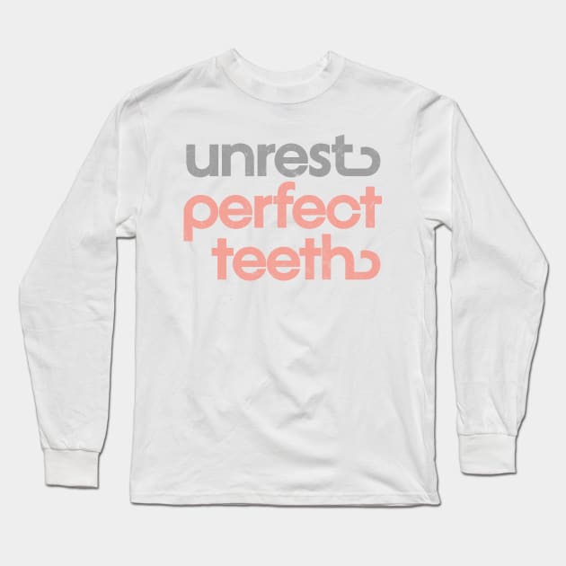 Unrest / 90s Style Original Graphic Fan Design Long Sleeve T-Shirt by DankFutura